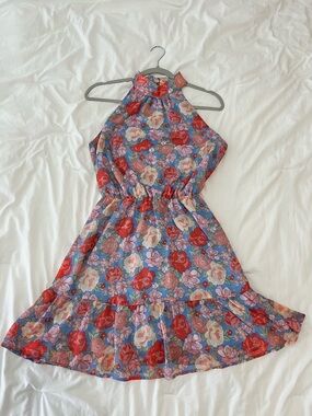 chinese dress ladies Lush Haven Woven Maxi Dress L Flying Tomato Burgundy / S